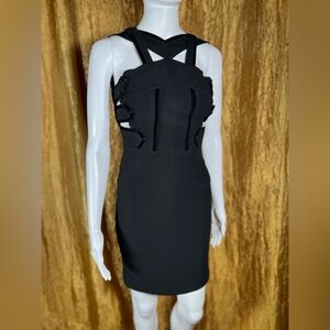 Roland Mouret Black Backless Dress SIZE 4-6?